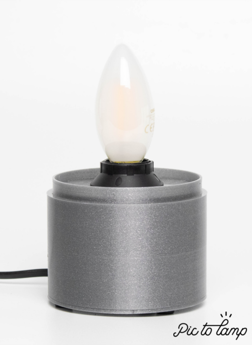 3D Lampe met urne