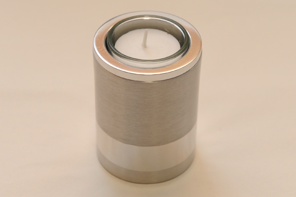 Aluminium urne